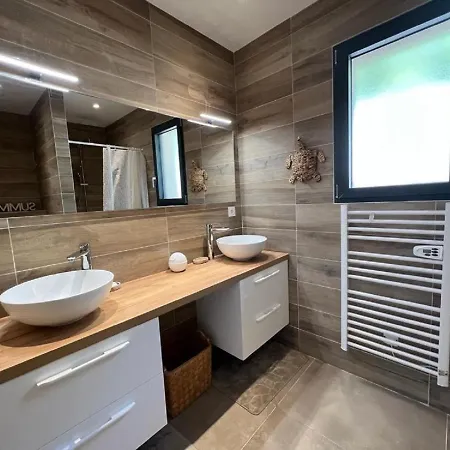 Villa Monte E Mare, Piscine Chauffee, Climatisee A 5 Mn De La De Santa Giulia