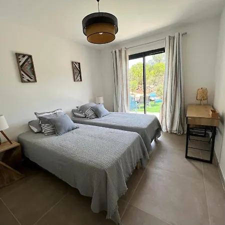 Monte E Mare, Piscine Chauffee, Climatisee A 5 Mn De La De Santa Giulia Villa *