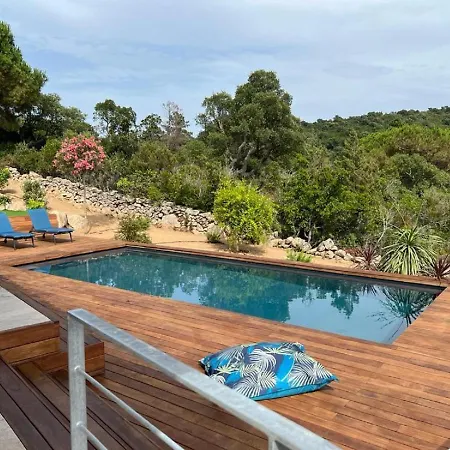 Villa Monte E Mare, Piscine Chauffee, Climatisee A 5 Mn De La De Santa Giulia Porto-Vecchio (Corsica)