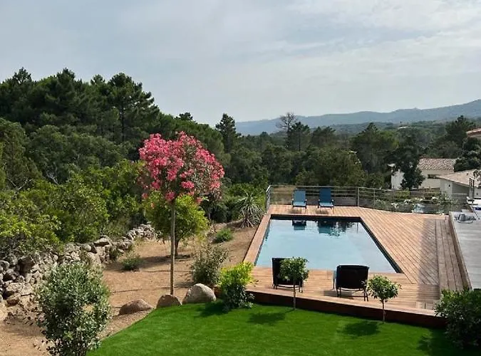 Monte E Mare, Piscine Chauffee, Climatisee A 5 Mn De La De Santa Giulia