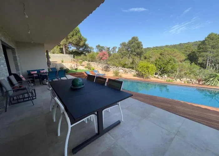 Monte E Mare, Piscine Chauffee, Climatisee A 5 Mn De La De Santa Giulia * Porto-Vecchio (Corsica)